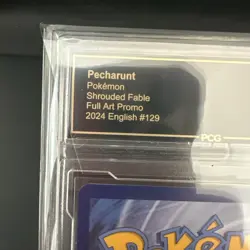 Pokemon TCG Pecharunt Full Art Holo Shrouded Fable PCG 9.5 Graded! - Image 4