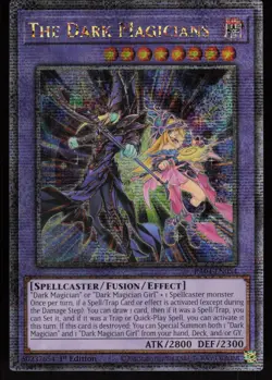 The Dark Magicians (Quarter Century Secret Rare) RA04-EN054 Yu-Gi-Oh - Image 1