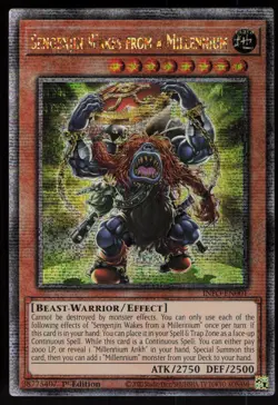 Sengenjin Wakes from a Millennium QCR INFO-EN001 Yu-Gi-Oh - Image 1