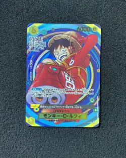 2024 One Piece Japanese Day 24 Premium Monkey D. Luffy #OP07-109 SR #3 IG93 - Image 1