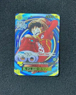 2024 One Piece Japanese Day 24 Premium Monkey D. Luffy #OP07-109 SR #2 IG93 - Image 1