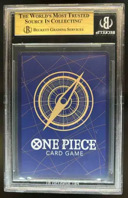 2026 One Piece Azure Sea's Seven Ground Death Rare Alt Art #OP14-096 BGS 10 - Image 2