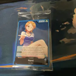 One Piece TCG! Nami P-117 Go All The Way To The Top Promo NM ENGLISH SEALED PACK - Image 1
