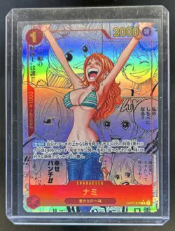 2022 One Piece Romance Dawn JP Nami Manga Alt Art Rare #OP01-016 - Image 1