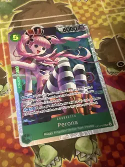 Perona OP14-033 NM English One Piece Super Rare - Image 2