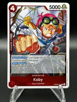 One Piece TCG The Best Vol. 2 PRB-02 - Koby R PRB02-001 - English NM - Image 1