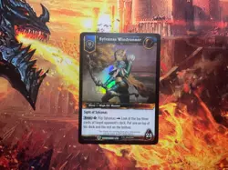 World of Warcraft WOW Sylvanas Windrunner - Timewalkers 8/30 Foil - Image 1
