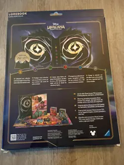 Disney Lorcana Lorebook Card Portfolio Lorcana Logo Ravensburger Sealed - Image 2