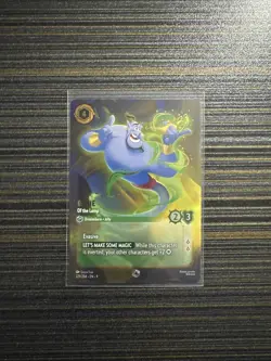 Disney Lorcana Fabled - Genie, of the Lamp - Enchanted #229/204 EN 9 - Image 1
