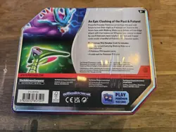 Pokemon Paradox Clash Iron Leaves Tin 5 Booster Packs, 1 Promo Card - Image 2