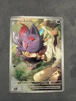 N's Zorua 189 Sv: Scarlet & Violet Promo Cards Holo - Image 1
