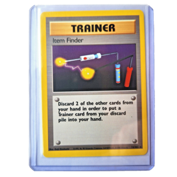 Item Finder 74/102 Pokemon TCG Base Set NM Vintage 1999 Card - Image 1