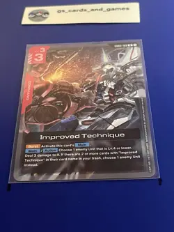 Improved Technique GD03-109 R Rare - GD03: Steel Requiem - Gundam Card Game - Image 1
