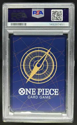 2025 One Piece Gol D. Roger Special Card Wanted Alt Art #OP09-118 PSA 10 - Image 2
