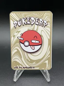 Pokederp Cayootilutions - Holo Eeveelutions Derpy Fan Art Card - Image 3