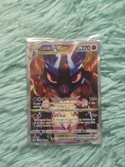 Pokemon Lucario TCG Sword & Shield SWSH291 Lucario VSTAR SEALED Promo Card - Image 1