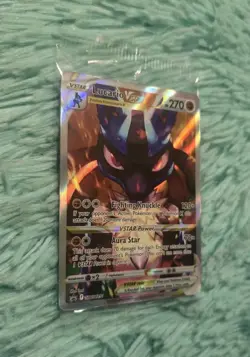 Pokemon Lucario TCG Sword & Shield SWSH291 Lucario VSTAR SEALED Promo Card - Image 4