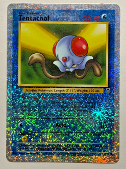 2002 Pokemon Card Game Legendary Collection Tentacool Reverse Holo 96/110 HP - Image 1