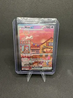 Mew EX 151 Pokemon Scarlet & Violet Black Star Promo Sealed 151 Card Collection - Image 1