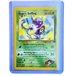 Koga's Koffing 48/132 Pokemon TCG Gym Challenge NM Vintage 2000 Card - Image 1