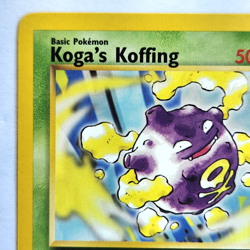 Koga's Koffing 48/132 Pokemon TCG Gym Challenge NM Vintage 2000 Card - Image 3