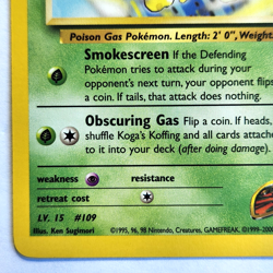 Koga's Koffing 48/132 Pokemon TCG Gym Challenge NM Vintage 2000 Card - Image 5