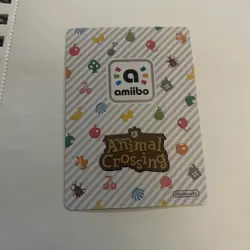 Tank #374 - Amiibo Card - Animal Crossing Series 1 - Authentic Nintendo - Image 2
