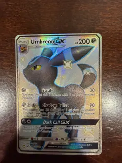 Pokemon Card TCG Umbreon GX SV69/SV94 Hidden Fates Shiny Vault Holo Rare NM - Image 1