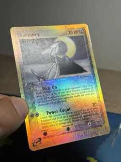 Skarmory 21/97 Ex Dragon Reverse Holo Foil E Series Rare Pokemon Card MP - Image 4