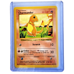 Charmander 46/102 Shadowless Pokemon TCG Base Set NM Vintage 1999 Card - Image 1