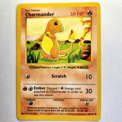 Charmander 46/102 Shadowless Pokemon TCG Base Set NM Vintage 1999 Card - Image 2