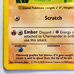 Charmander 46/102 Shadowless Pokemon TCG Base Set NM Vintage 1999 Card - Image 5