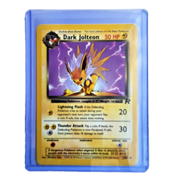 Dark Jolteon 38/82 Pokemon TCG Team Rocket NM Vintage 2002 Card - Image 1