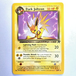 Dark Jolteon 38/82 Pokemon TCG Team Rocket NM Vintage 2002 Card - Image 2