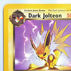 Dark Jolteon 38/82 Pokemon TCG Team Rocket NM Vintage 2002 Card - Image 3