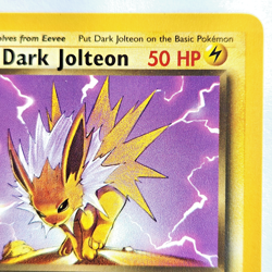 Dark Jolteon 38/82 Pokemon TCG Team Rocket NM Vintage 2002 Card - Image 4