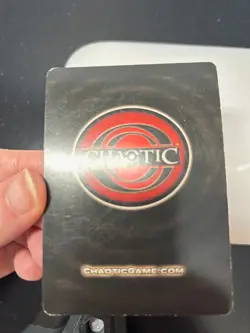 CHAOTIC ULTRA RARE ENGLISH IPARU FIRST EDITION HOLO FOIL CARD - Image 2