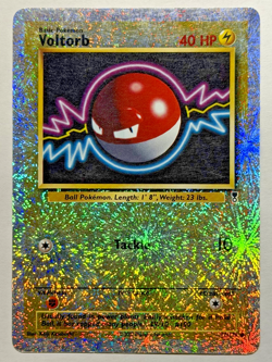2002 Pokemon Card Game Legendary Collection Voltorb Reverse Holo 97/110 HP - Image 1