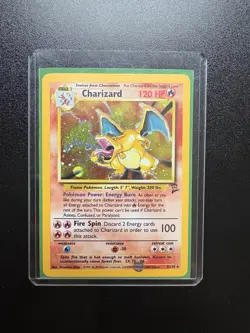Pokemon Charizard 4/130 Base Set 2 Holo Rare 120 HP Wizards of the Coast Card - Image 2