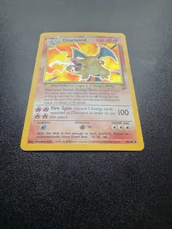 Pokemon Charizard 4/130 Base Set 2 Holo Rare 120 HP Wizards of the Coast Card - Image 3