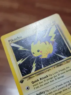 MP! Pikachu 70/111 1st edition Neo Genesis Set Rare Vintage Pokemon Card - Image 2