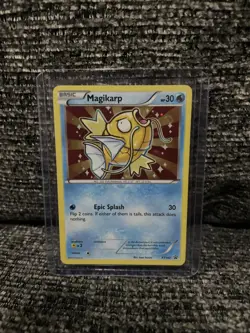 Shiny Magikarp XY143 X & Y Holo Ultra Rare Black Star Promo POKEMON Card - Image 1