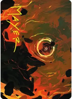 Frodo Baggins Art Card (47/81) (Gold-Stamped Signature) MTG NM - ASLTR - Image 1