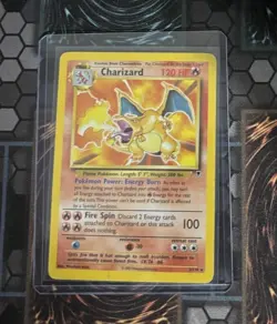 Charizard 3/110 Non-Holo Rare Pokemon Card Legendary Collection MP-HP - Image 1