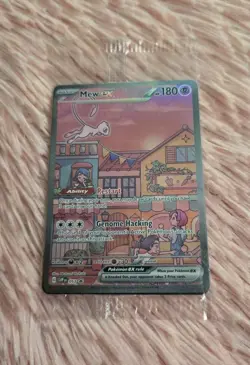 Mew ex 053 Sv: Scarlet & Violet Promo Card Holo Sealed Pokemon Card NM+ - Image 2