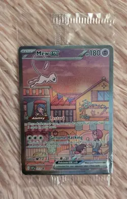 Mew ex 053 Sv: Scarlet & Violet Promo Card Holo Sealed Pokemon Card NM+ - Image 3