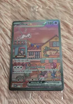 Mew ex 053 Sv: Scarlet & Violet Promo Card Holo Sealed Pokemon Card NM+ - Image 5
