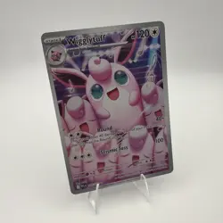 Wigglytuff 105/094 Pokemon Card TCG Phantasmal Flames Holo NM Illustration Rare - Image 1