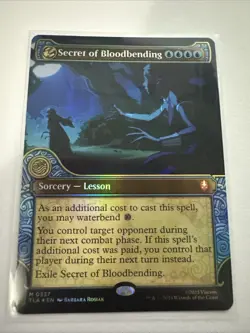 Secret of Bloodbending (Showcase) Avatar: The Last Airbender Foil - Image 1