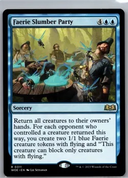 Faerie Slumber Party R Wilds of Eldraine 311 NM Normal - Image 1